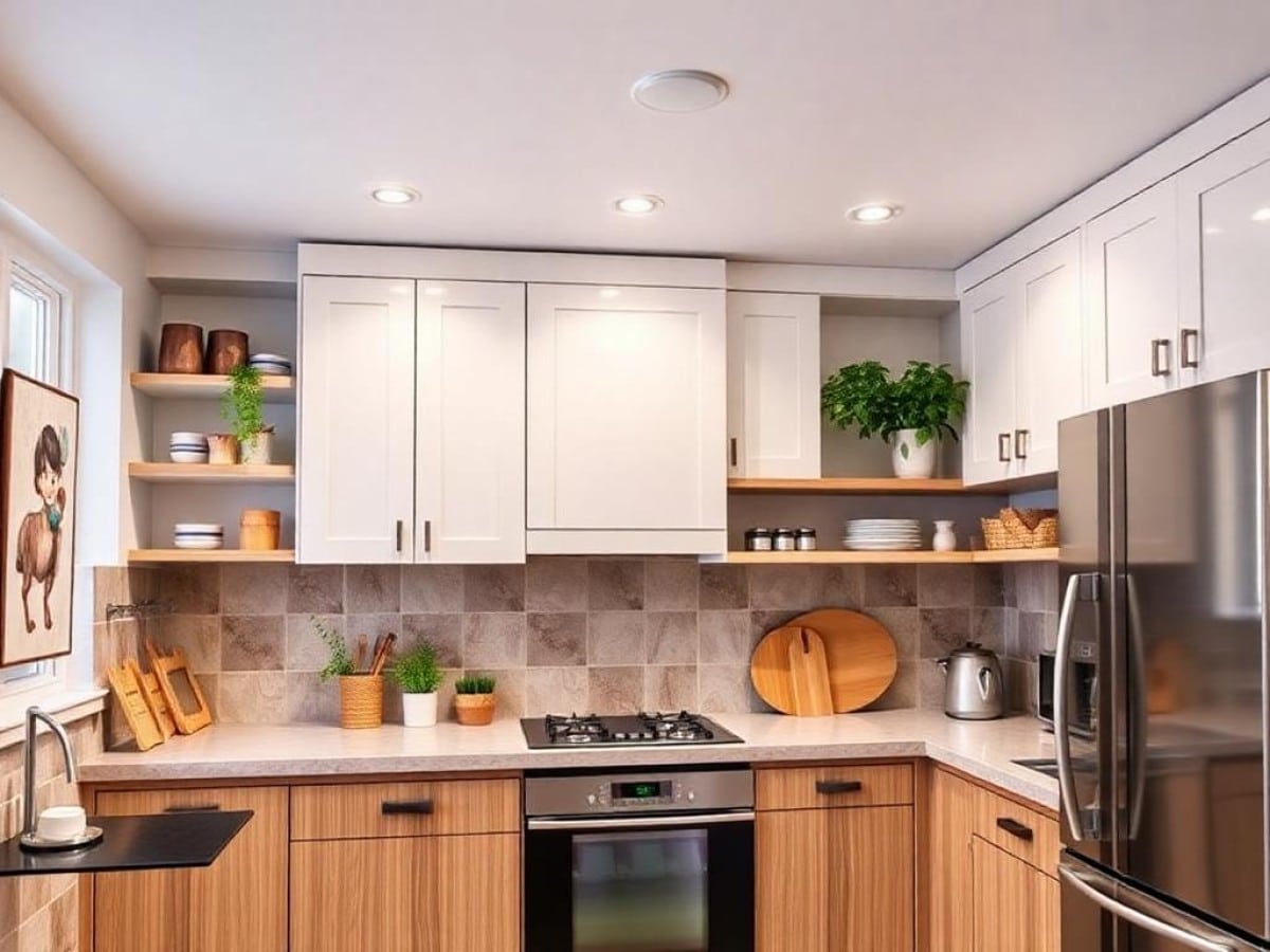 9 Clever Ways to Use the Space Above Your Kitchen Cabinets