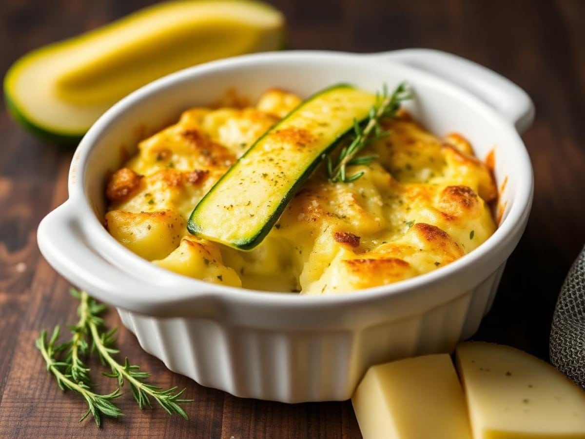 Gratin de courgettes au parmesan : une recette savoureuse à découvrir