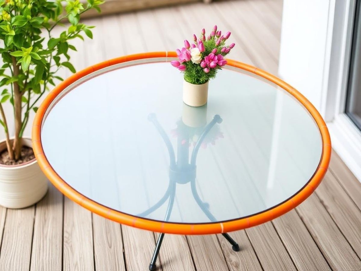 Step-by-Step Guide to Making a Hula Hoop DIY Outdoor Table