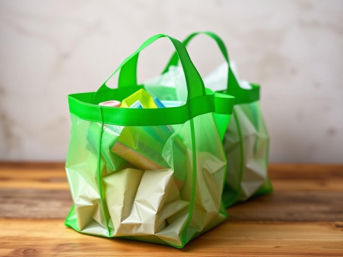 How to Fold Plastic Grocery Bags & Make a Box Dispenser
