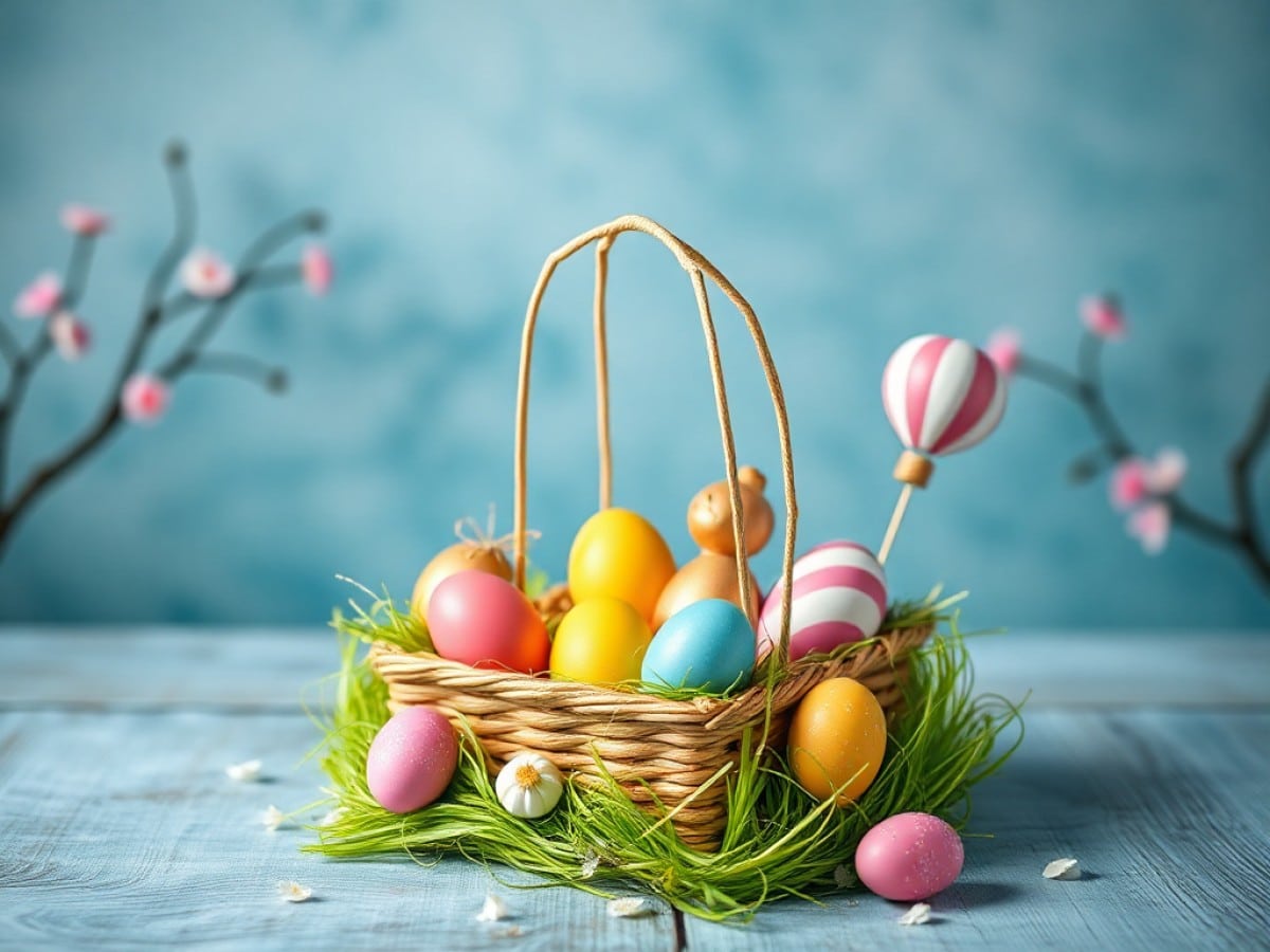 How to Make an Enchanting Hot Air Balloon Easter Basket