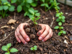 Déchets organiques au jardin : la technique d’Hubert Fontaine pour un sol fertile en hiver
