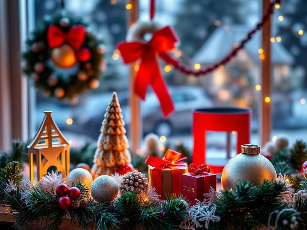 What is the quirkiest thing you are using in your Christmas decor?