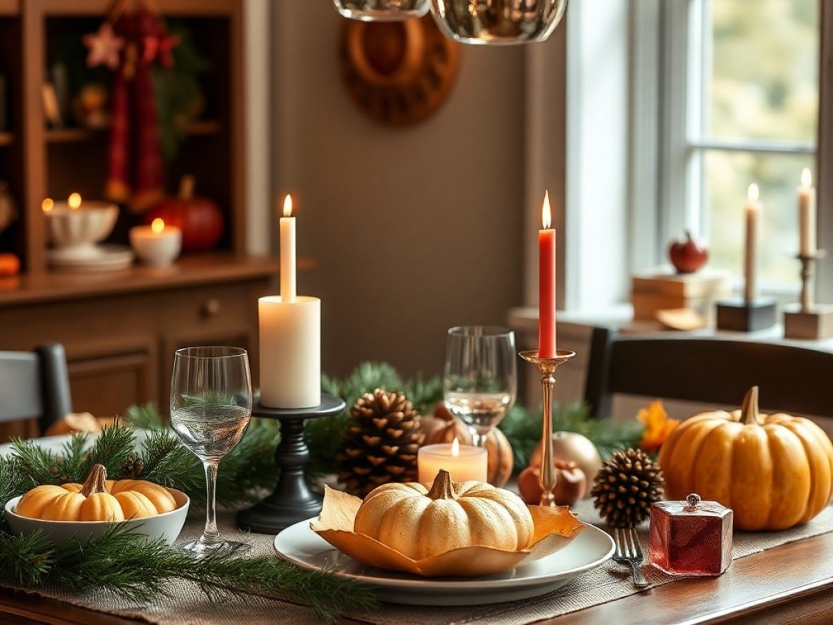 Ideas for easy thanksgiving and christmas decorating