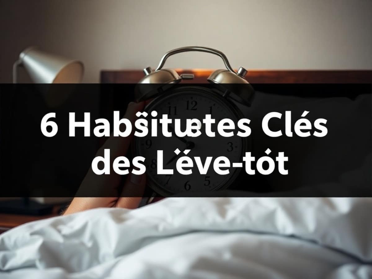 6 Common Habits of People Who Wake Up Early