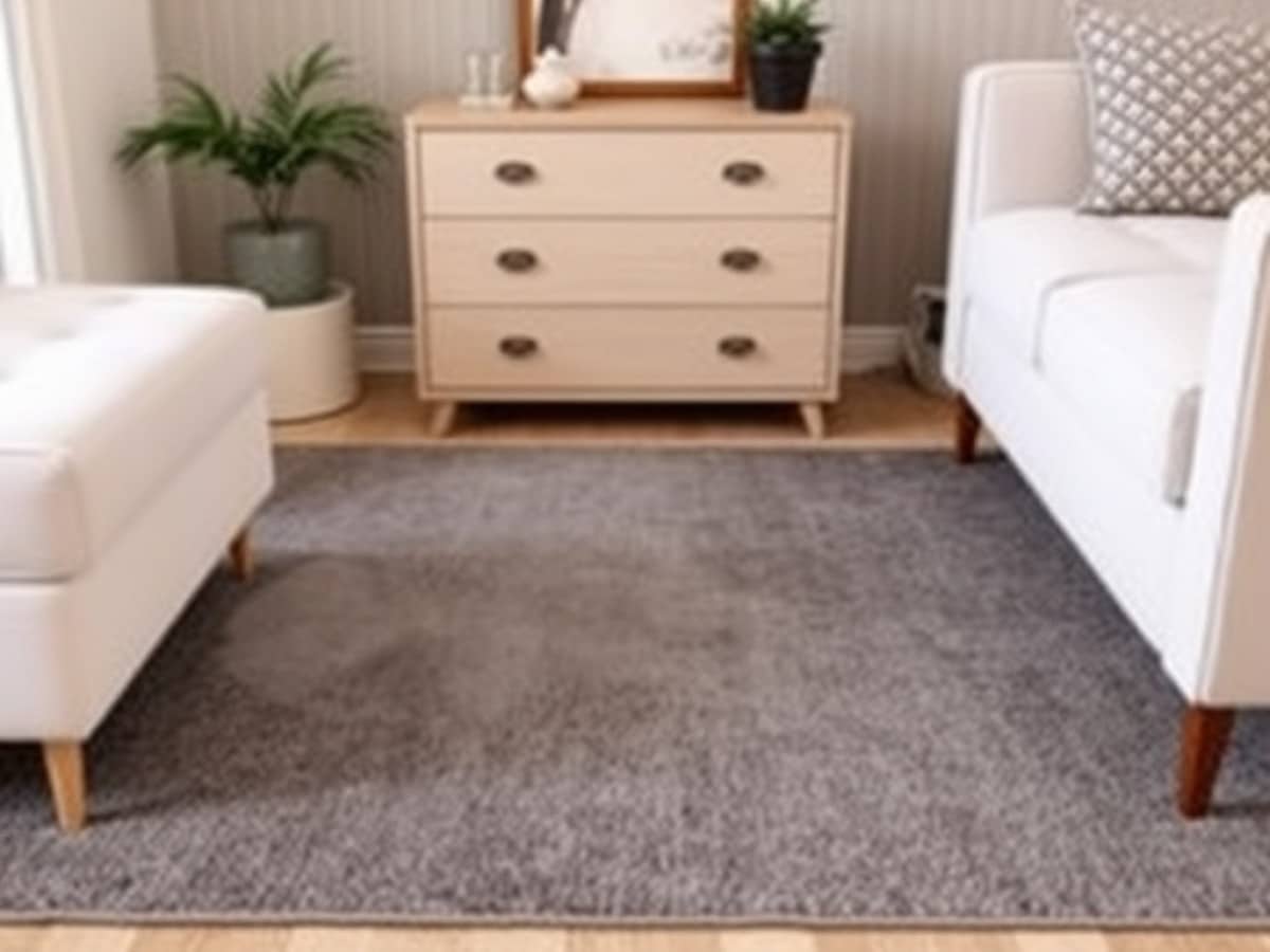 Remove Carpet Dents Left By Furniture With This Easy Rug Hack