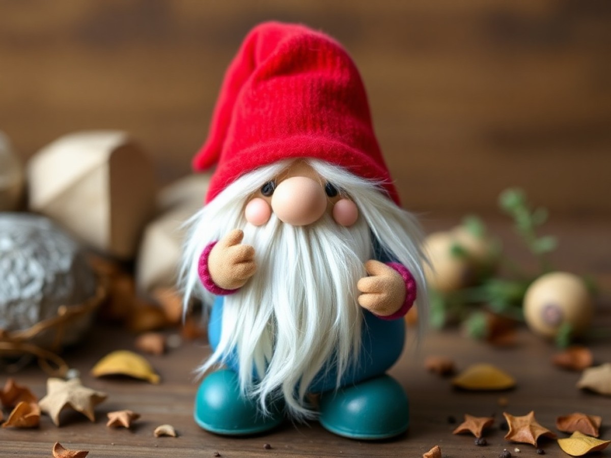 How do you make a no-sew sock gnome?