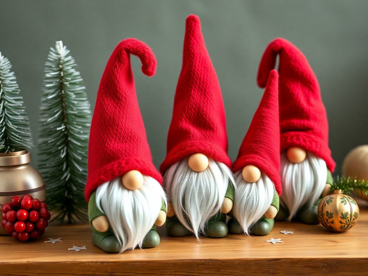 What are some ideas for gnome ornaments?