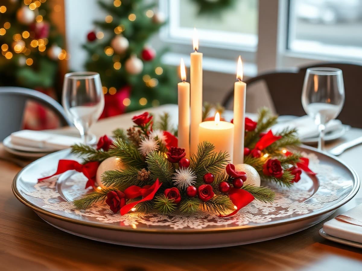 10 DIY Christmas Centerpiece Ideas For Your Holiday Table
