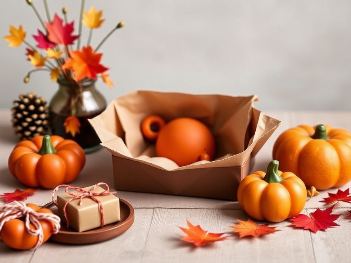 How do I make cute Thanksgiving table favors?