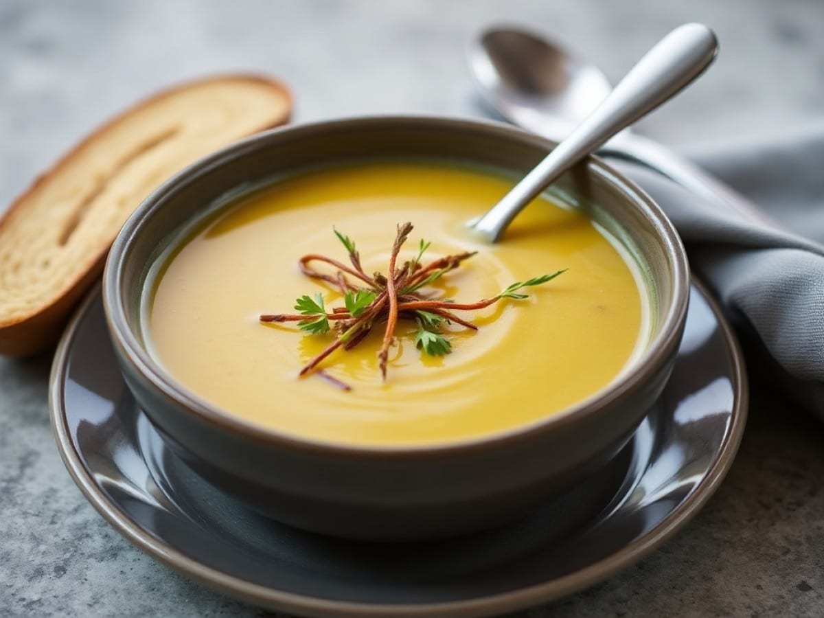 Recette facile de la soupe à l’ail de Stéphane Carayol