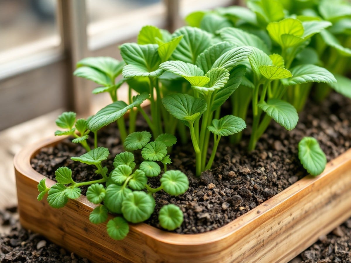 Le semis des betteraves en alvéoles avant de les repiquer en pleine terre