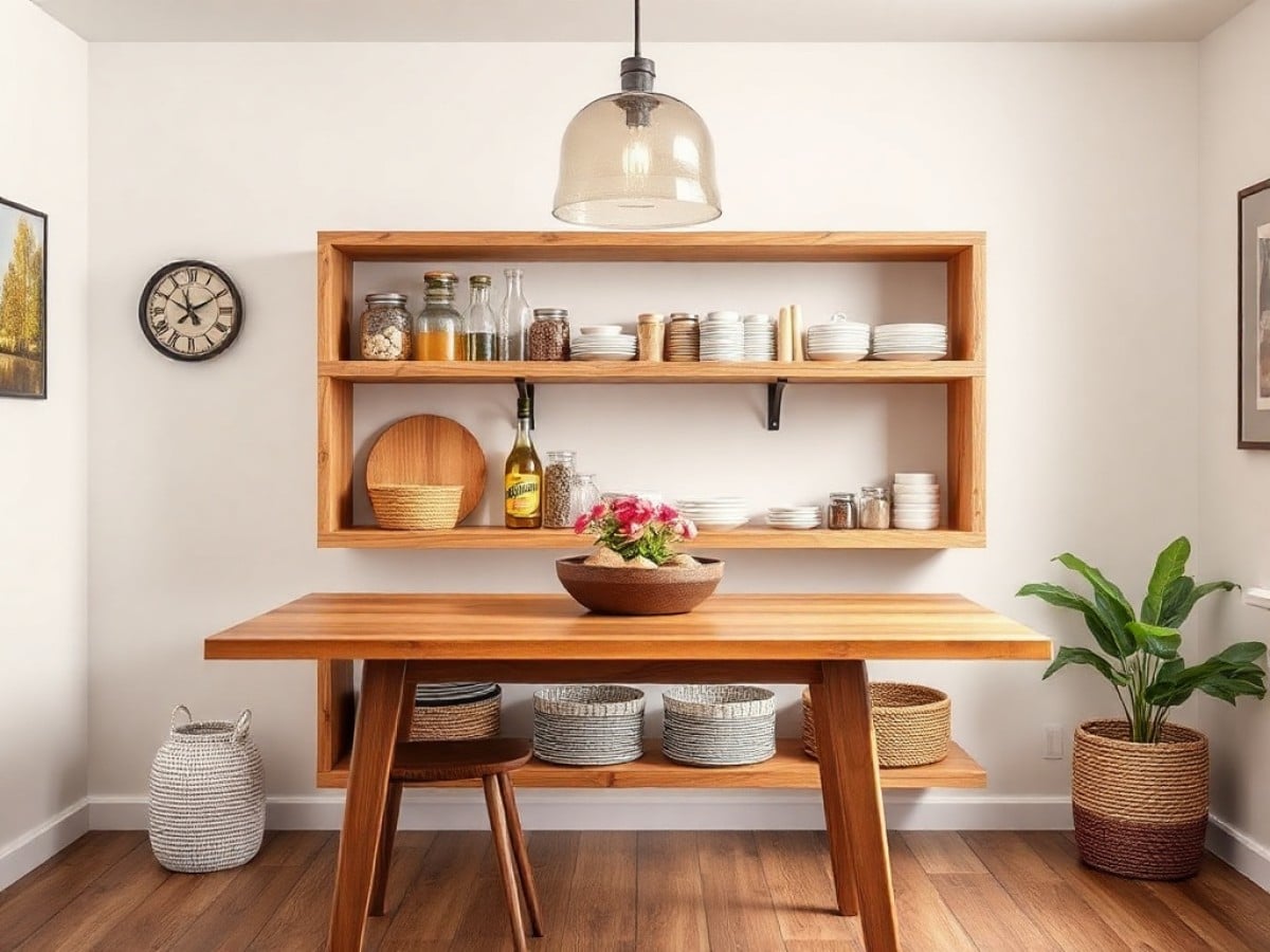 How to Create Stylish Plywood Shelves for a Thrifty Pantry Makeover