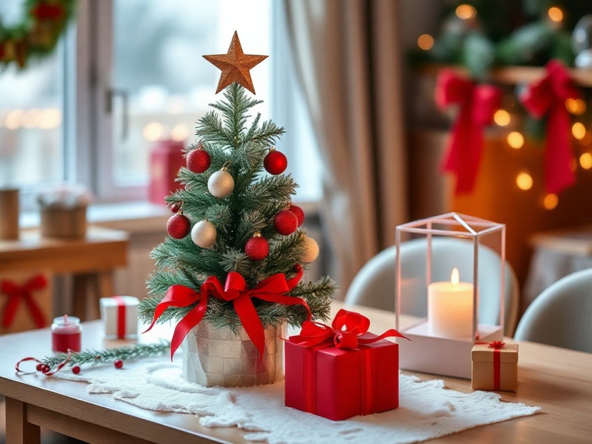 How can I make a DIY Christmas topiary?