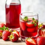 Vins et alcools : la recette facile du vin de fraises maison