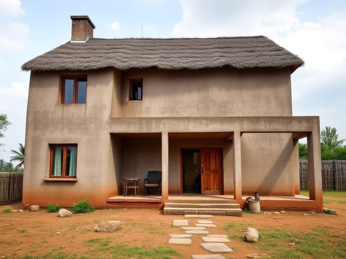 Inside a Legendary Nigerian Architect’s Self-Built Home in the Rural Delta State