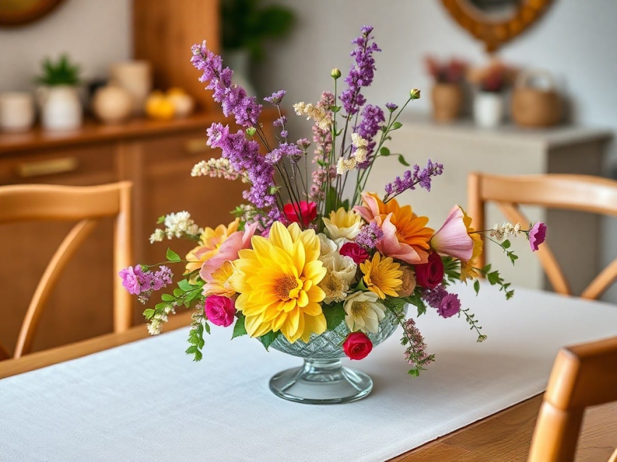 Floating Illusion: How To Create a Cascading Flowers DIY Centerpiece