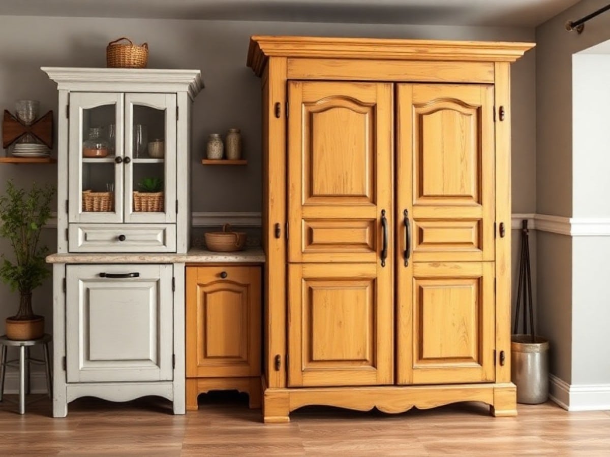 How to Paint Kitchen Cabinets Easily Using a Paint Gun