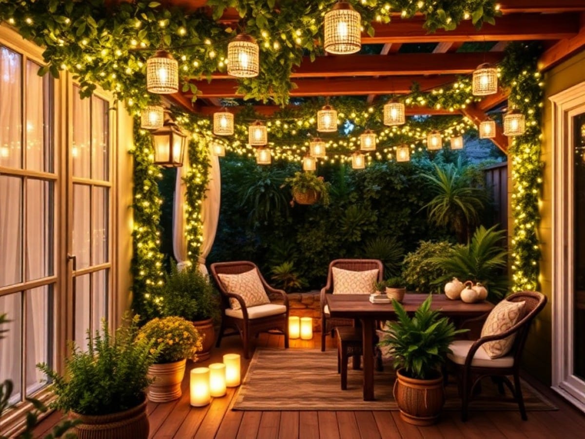 7 Creative Ways to Hang Patio String Lights for a Dreamy Outdoor Space