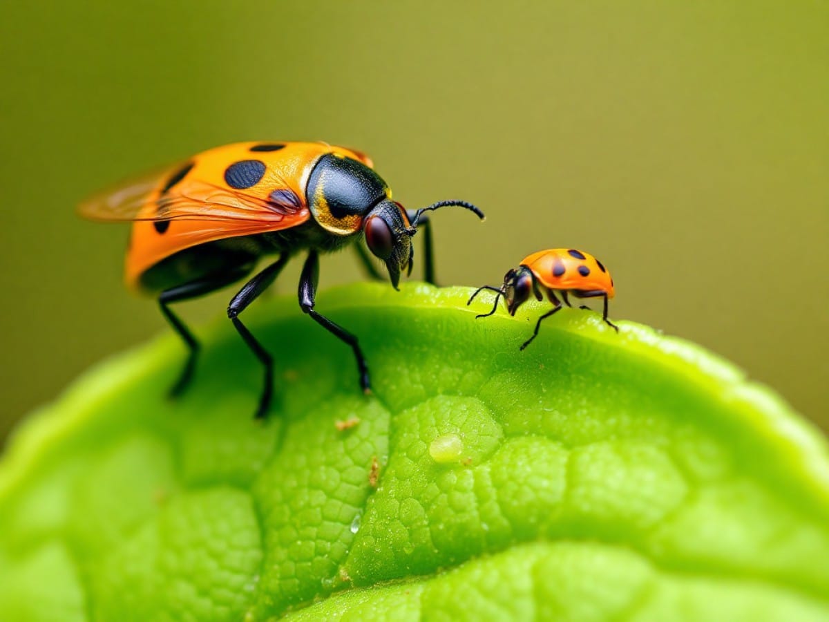 Contre les pucerons, cette méthode naturelle sous serre fait appel aux coccinelles