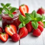 Confiture de fraises à la menthe : une recette savoureuse et rafraîchissante