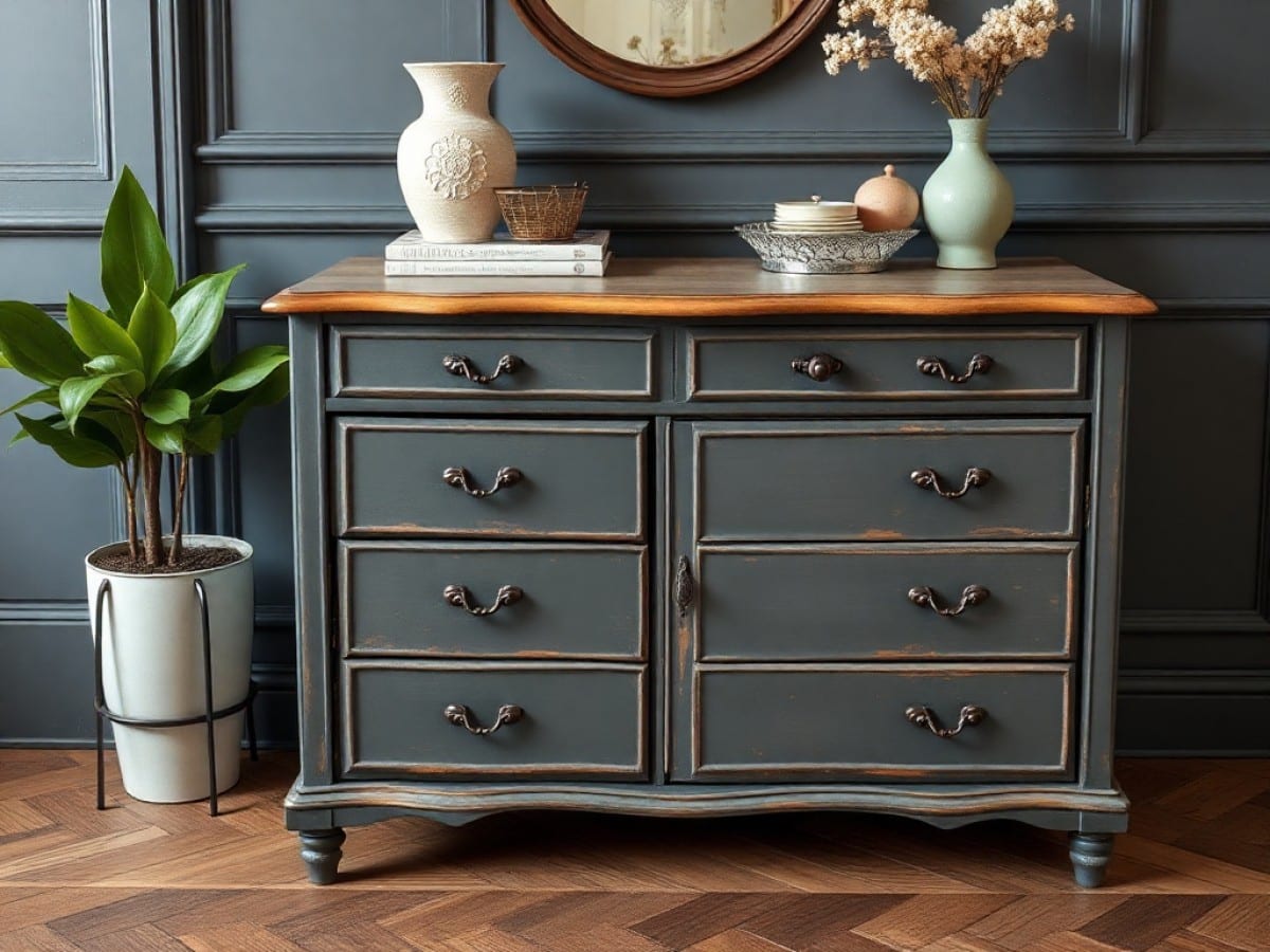 8-Step Furniture Makeover: Giving a Dated Dresser New Life