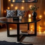 Simple 5-Step Black and Gold Nightstand Makeover