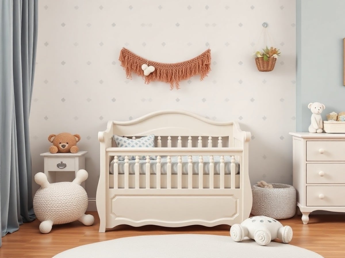 5-Step Nursery Makeover With Chair Rail Picture Frame Molding