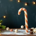 How to make a candy cane swag?