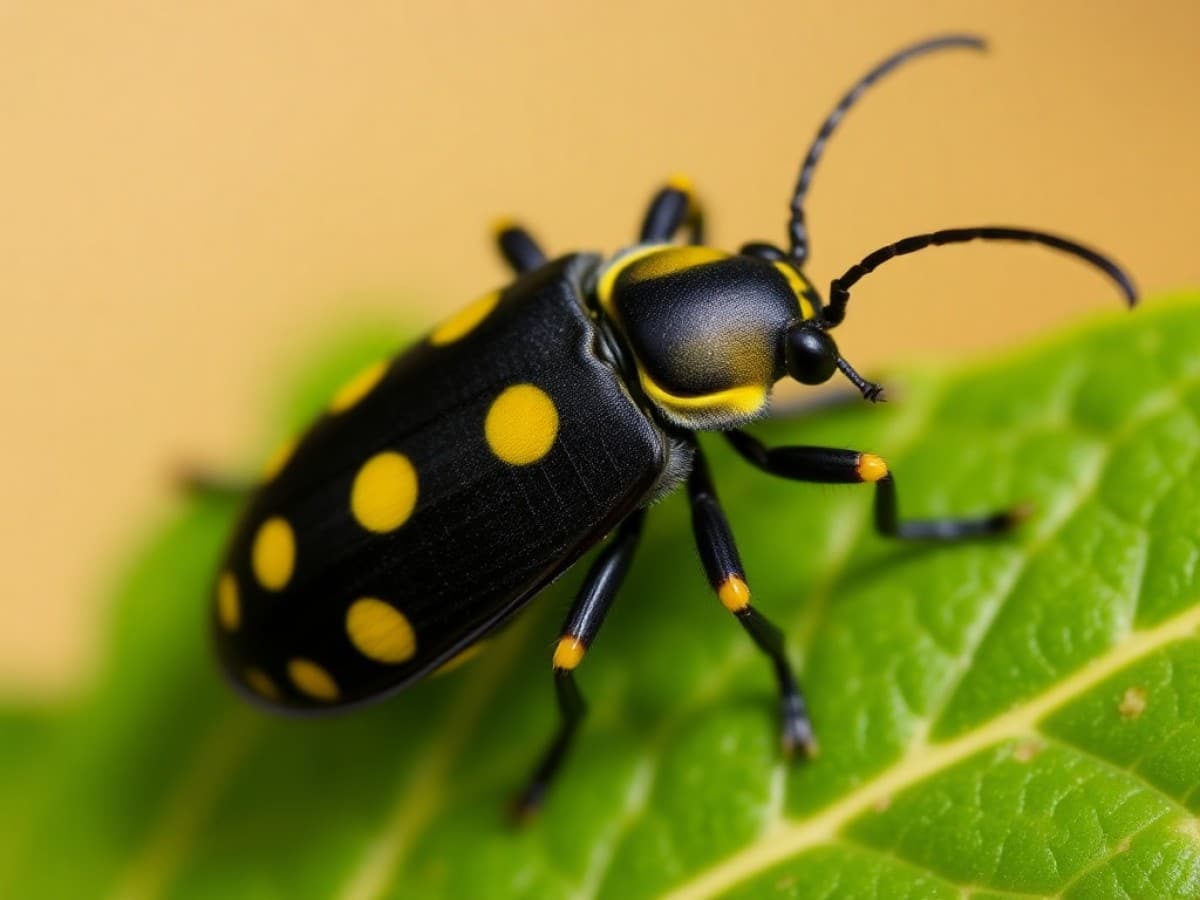 Scolie des jardins : reconnaître cet insecte noir et jaune du jardin