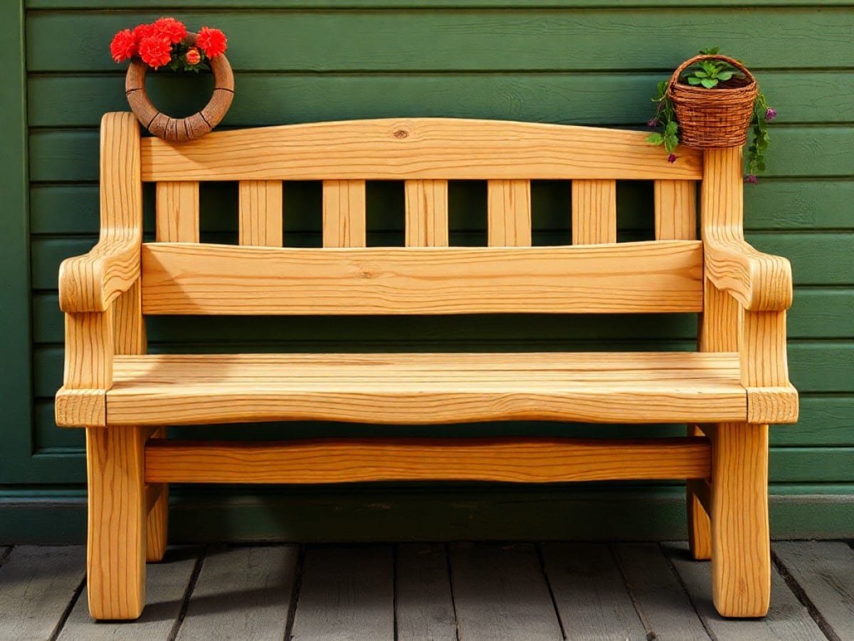HOW TO BUILD A HALL TREE BENCH