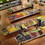 Aliments colorés pour la santé du cerveau: fruits, légumes, grains entiers et poisson