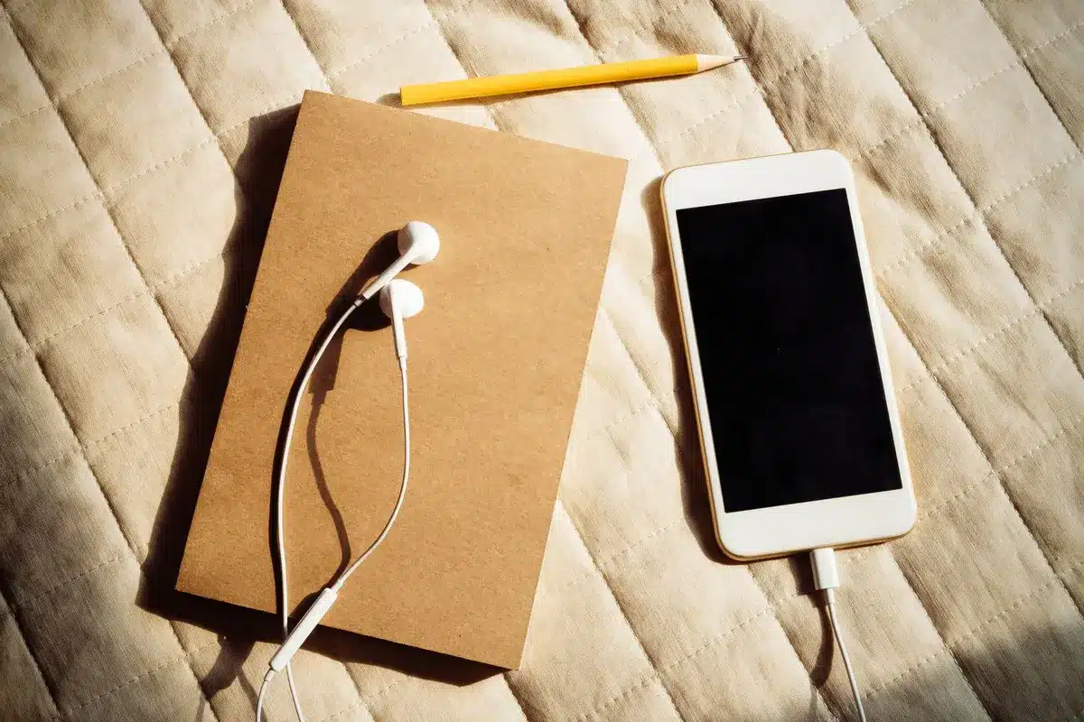Chargeur de téléphone débranché d'une prise électrique
