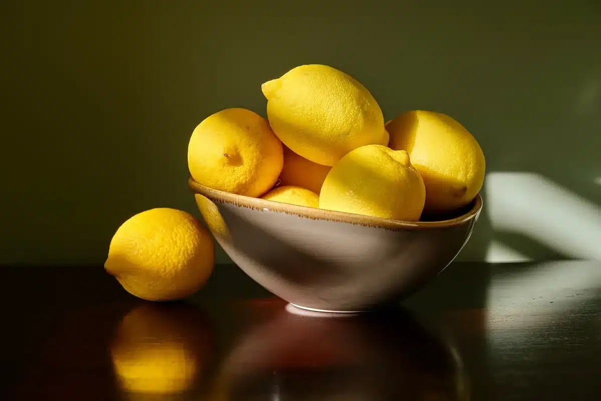 Pelures de banane préparées dans des bols sur un plan de travail