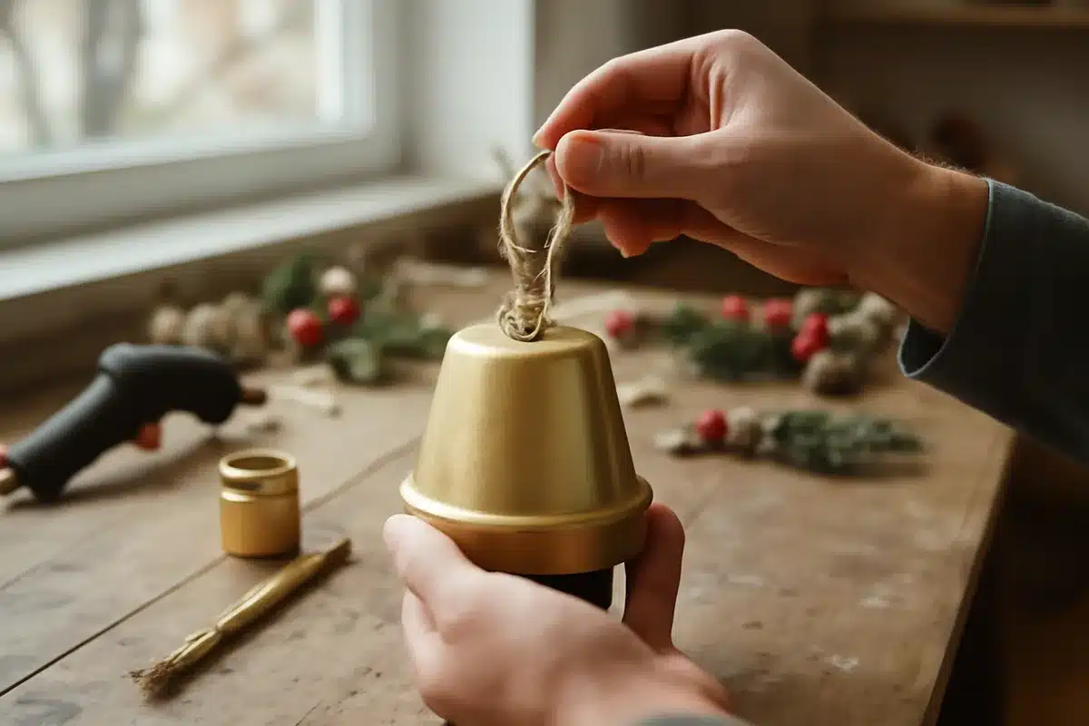 6 Cloches de Noël à Faire Soi-même: Créez Votre Déco Festive!