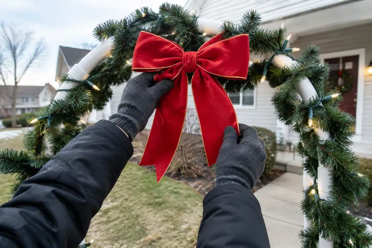 Arche de Noël DIY : illuminez votre quartier avec une décoration festive et facile