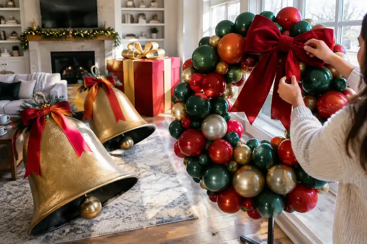 Décorations de Noël XXL à faire soi‑même : 11 idées pour un Noël spectaculaire