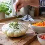 Pâtisson farci aux légumes: recette automnale facile et irrésistible